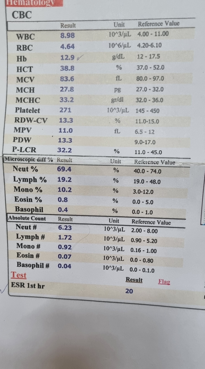 لرز بدن و خوردن مکمل