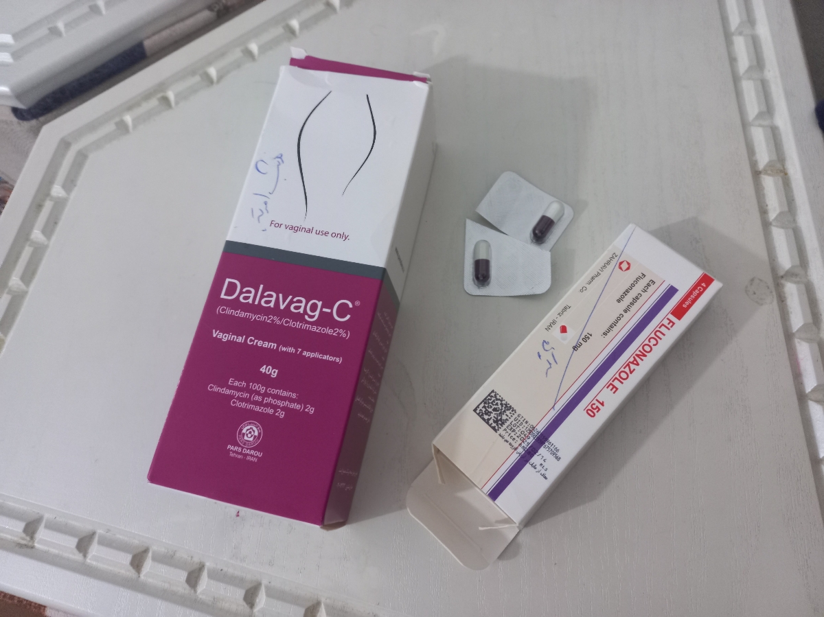 ترشحات بارداری و فلوکونازول