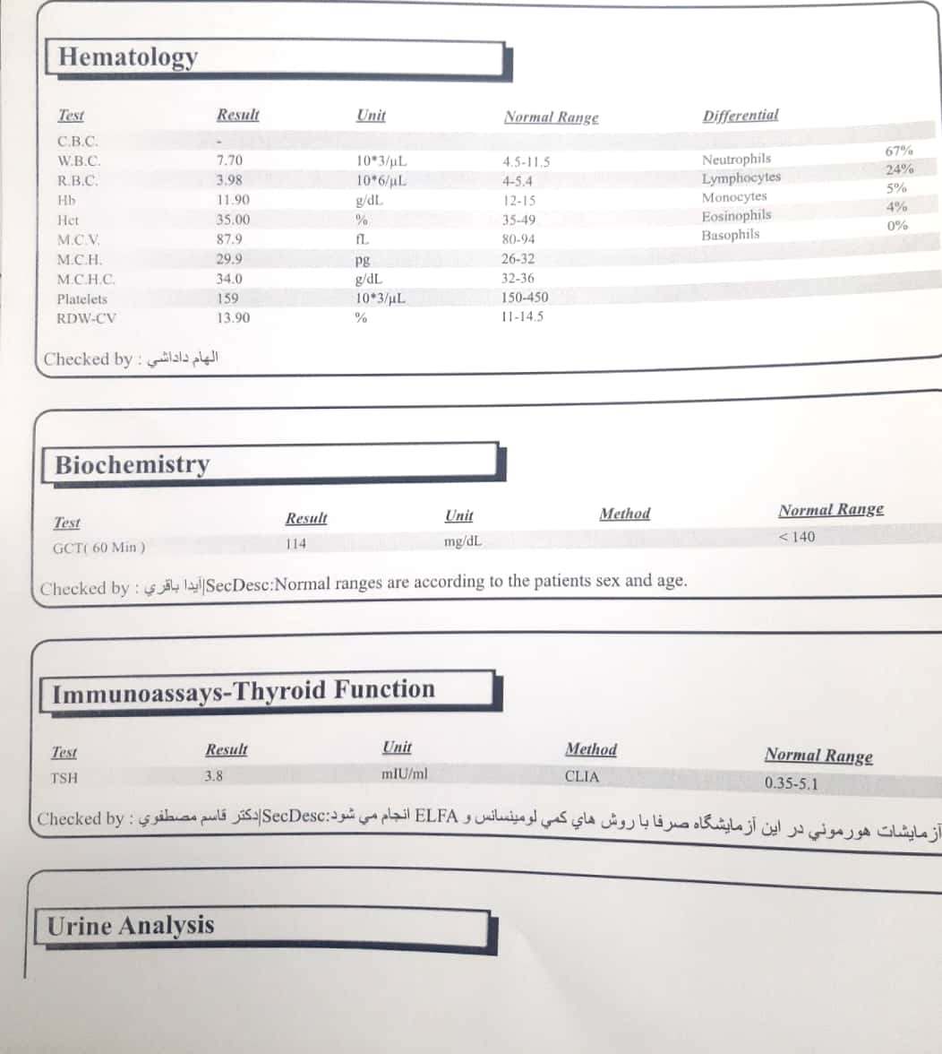 تفسیر آزمایش چالش تحمل گلوکز تفسیر آزمایش چالش تحمل گلوکز