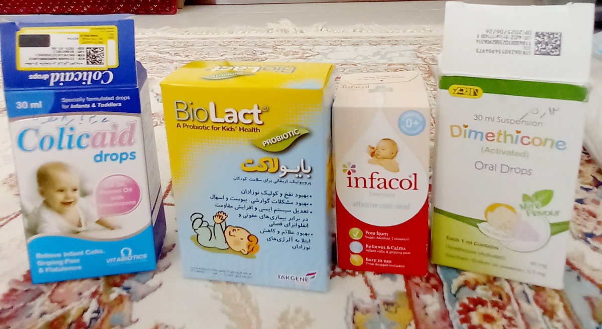 برای دفع راحت نوزاد میشه شیر خشک متفاوت تو هر وعده داد