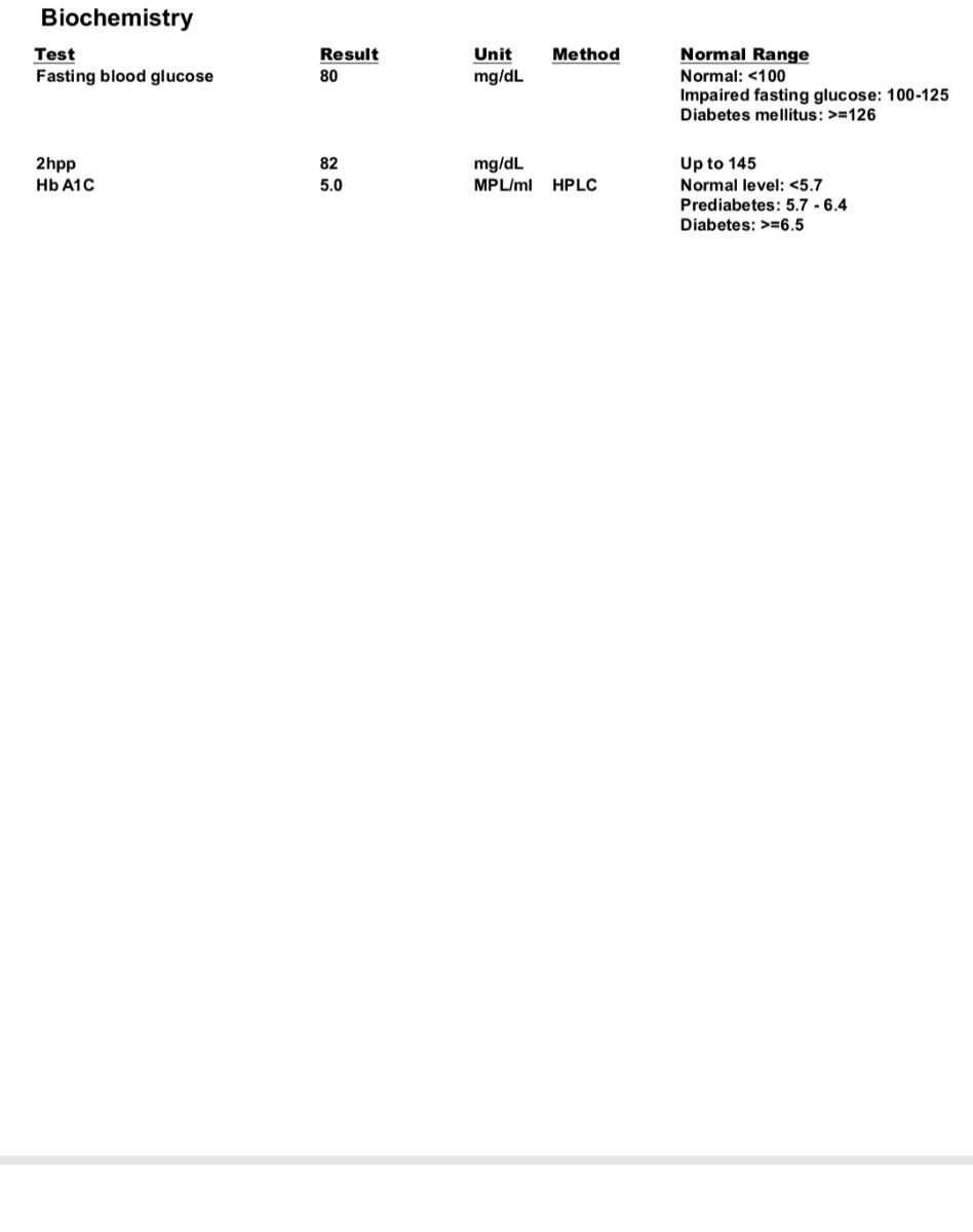 تفسیر آزمایش خون سه ماهه دوم