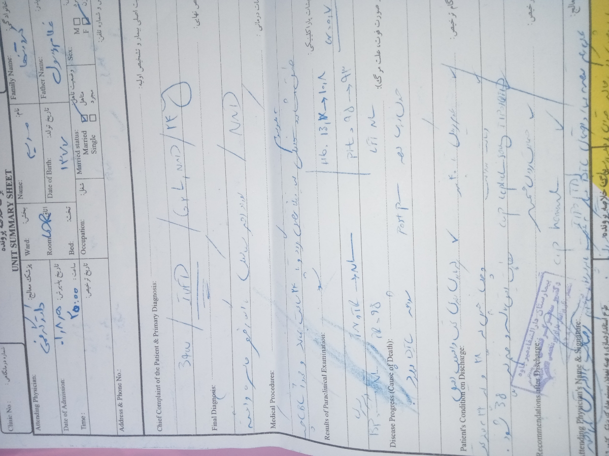 تفسیر دقیق خلاصه پرونده من تفسیر دقیق خلاصه پرونده من