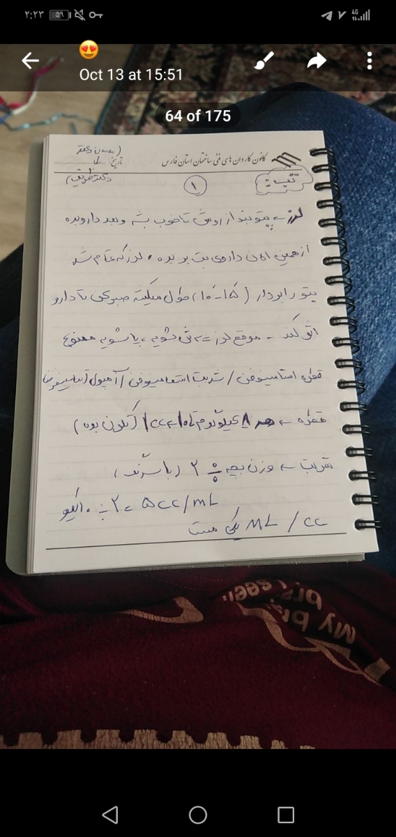 تب بالای دخترم و دس وپای شدیدا داغش