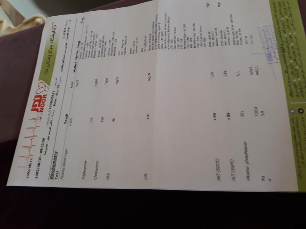 بررسی و این موارد... بررسی و این موارد...
