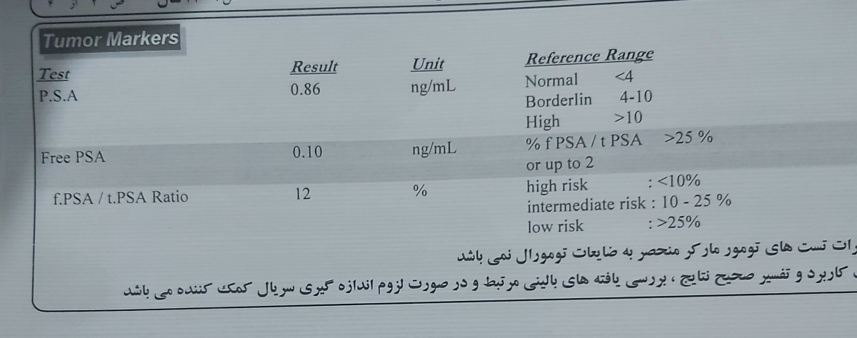 سلام خانم دکتر عزیز و دوستان گل لطف میکنید سونو و آزمایش رو تفسیر کنید
