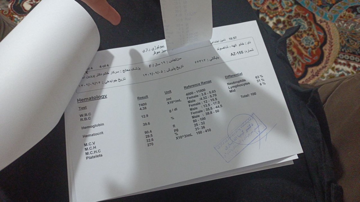 تفسیر ازمایش پیش از بارداری تفسیر ازمایش پیش از بارداری