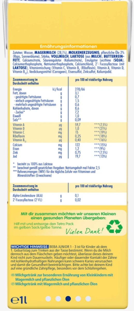 میزان دریافت شیر برای کودک ۱۵ ماهه میزان دریافت شیر برای کودک ۱۵ ماهه