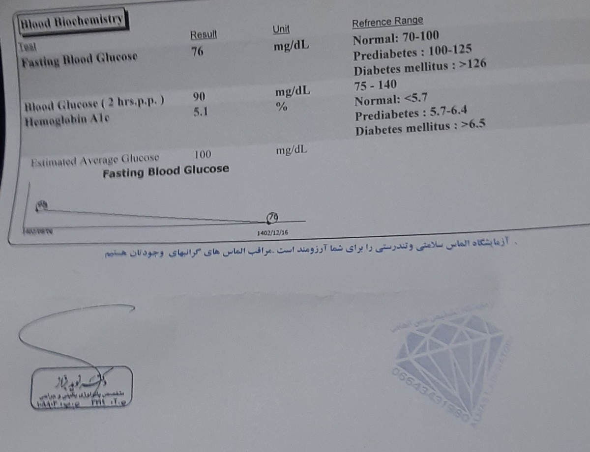 جواب آزمایش کشت ادرار و قند بارداری