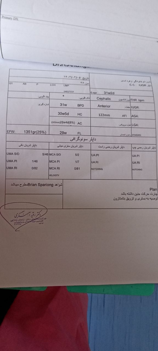 iugr و شواهد brain spring iugr و شواهد brain spring