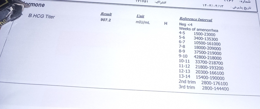 سونو بارداری وتشکیل ساک