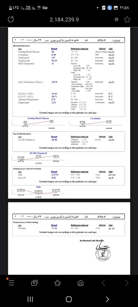 میخواستم جواب چکاب را برام بخونید