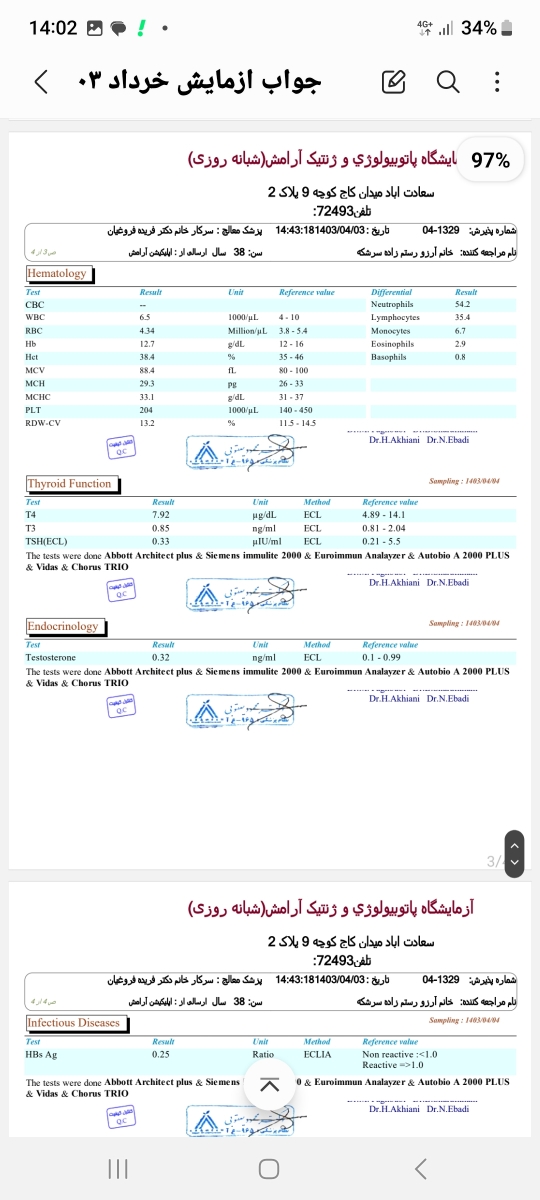 افزایش tsh بعد از بارداری افزایش tsh بعد از بارداری