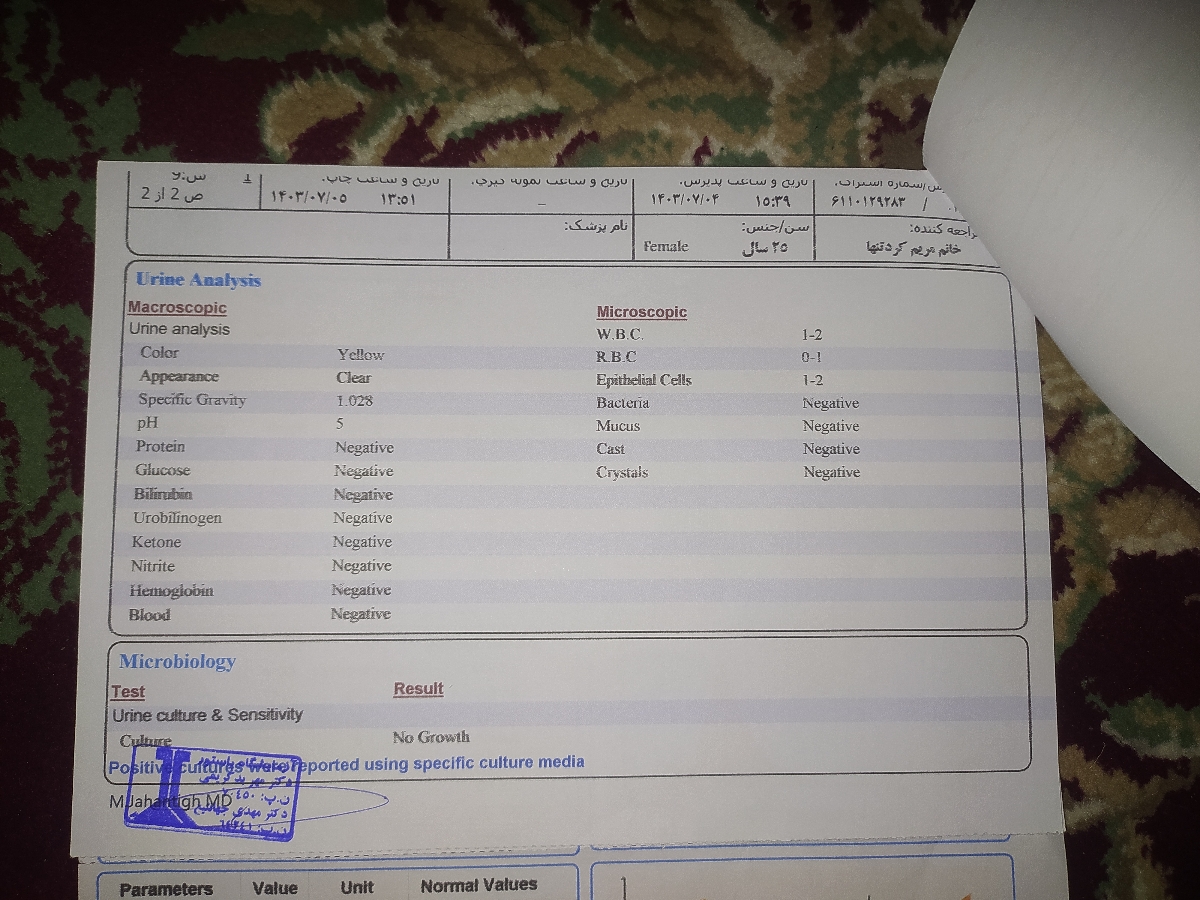 آزمایشات چکاب و تیرویید و بارداری
