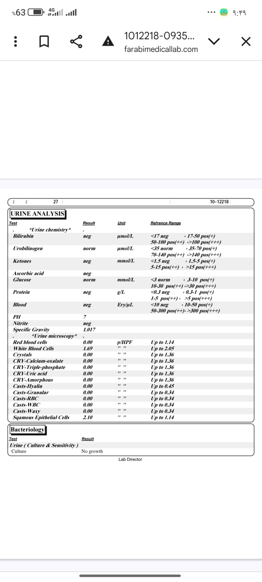 علت سوزش ادرار دربارداری