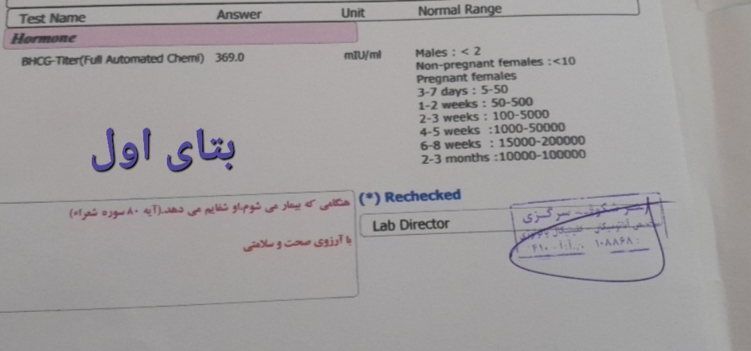 لکه بینی اوایل بارداری