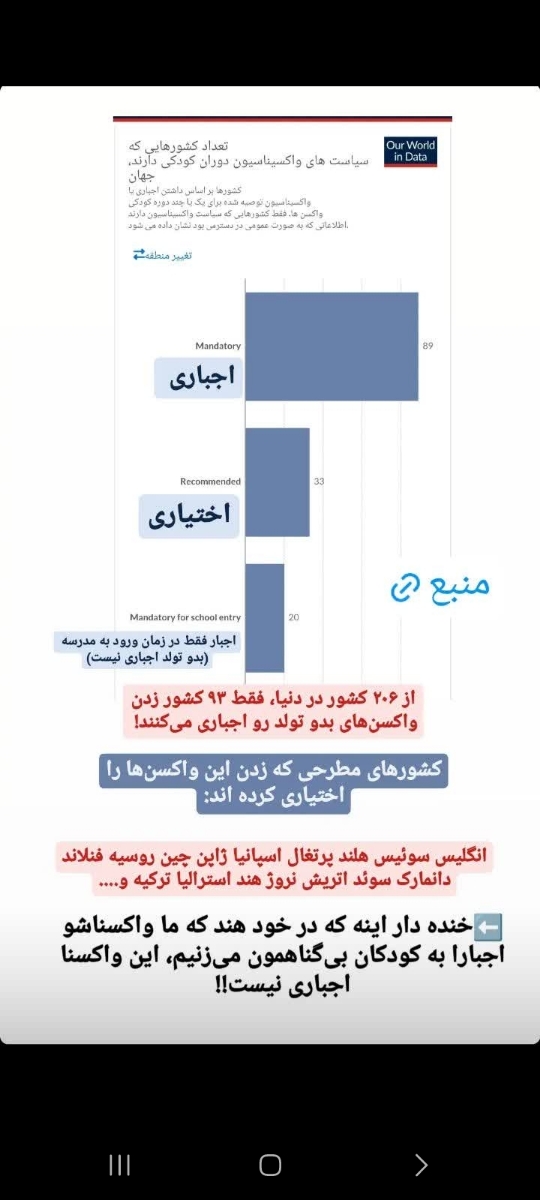 سلام دوستان کسی هست واکسن نزده باشه ؟؟