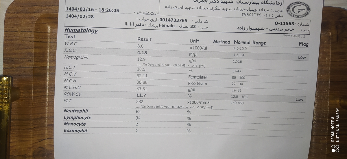 تپش قلب ناگهانی و افت فشار و کاهش دما تپش قلب ناگهانی و افت فشار و کاهش دما
