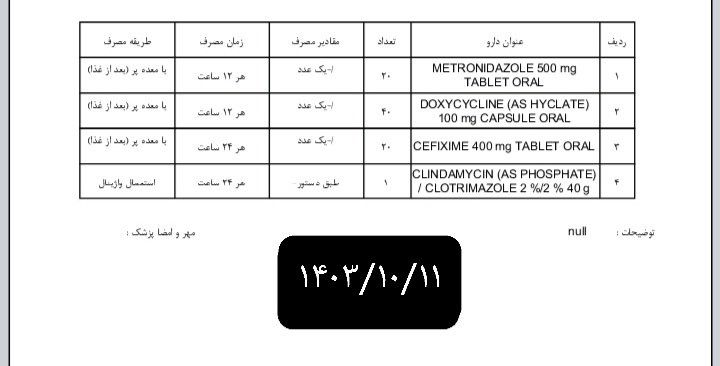 عفونت مزمن واژن عفونت مزمن واژن