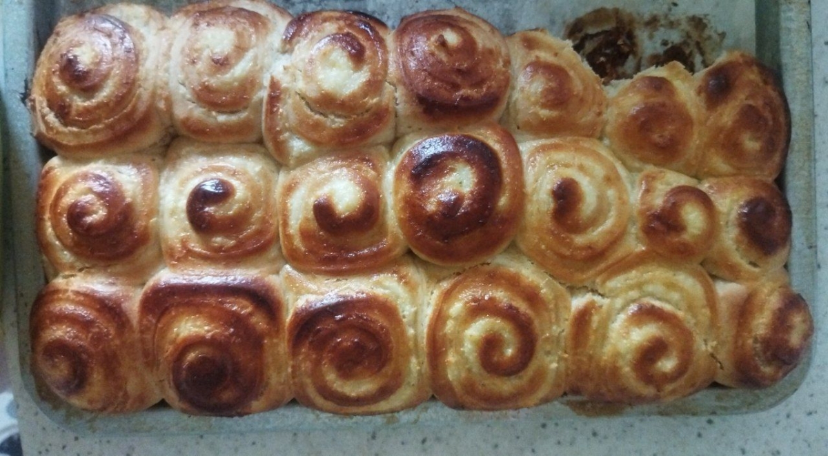 نان رول نارگیلی نان رول نارگیلی