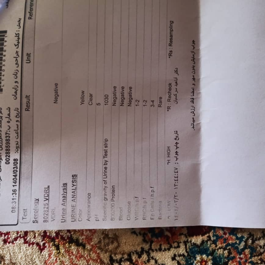 تفسیر ازمایشی ک انجام دادم تفسیر ازمایشی ک انجام دادم
