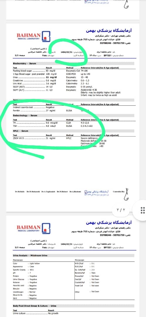 تیروئیدم تنظیم نمیشه یا کم کار یا پرکار