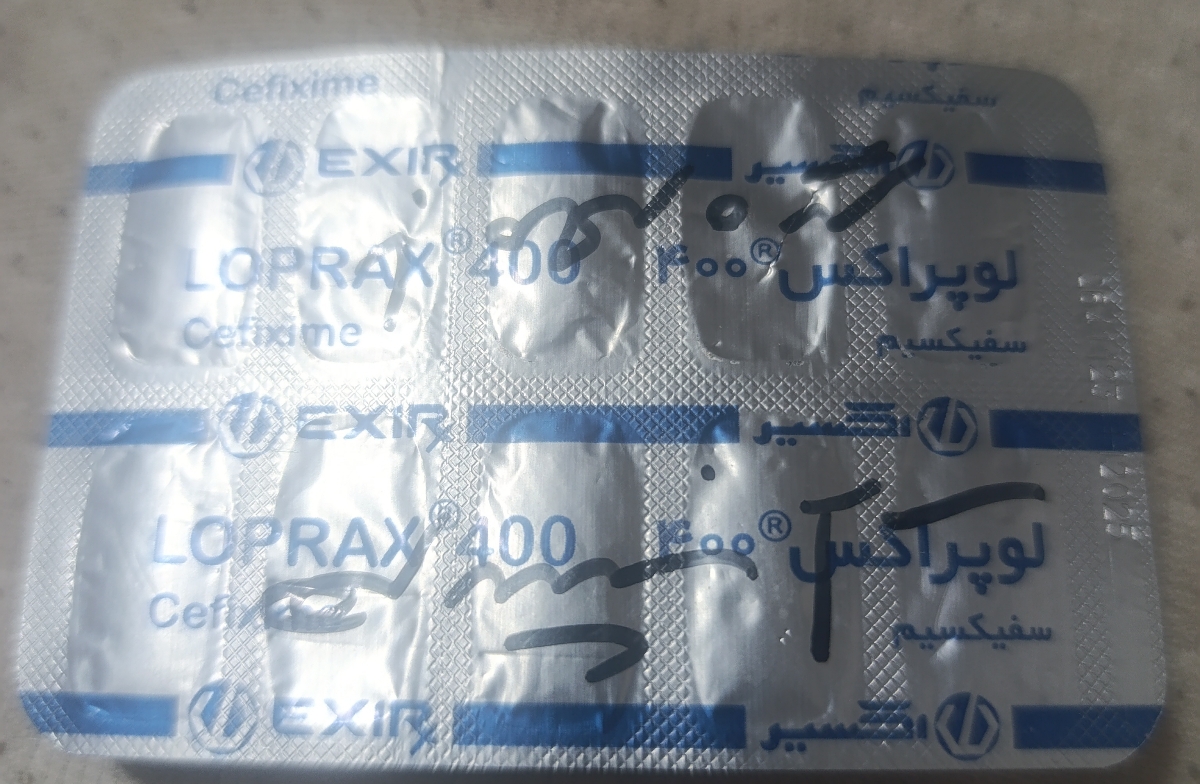 دندان درد و خوردن سفکسیم لوپراکس دندان درد و خوردن سفکسیم لوپراکس