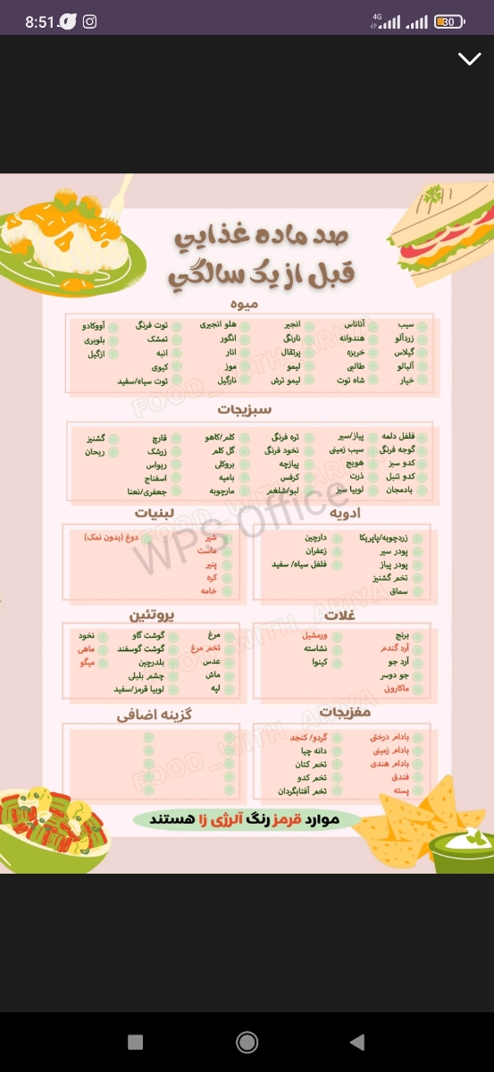 لیست غذاهاو خوراکی هایی ک کودک زیر یکسال در هر ماهی میشه خورد؟؟
