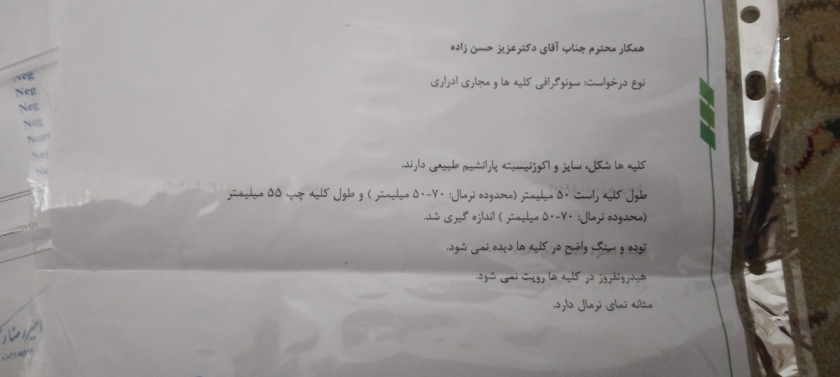 آزمایش عفونت ادراری و سونوگرافی آزمایش عفونت ادراری و سونوگرافی