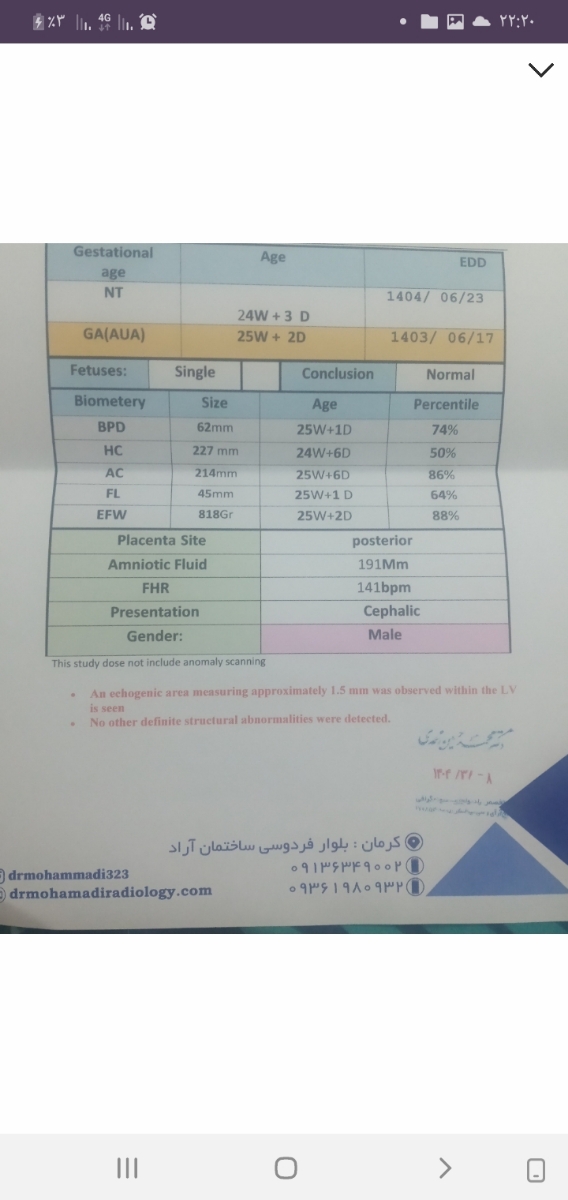اینم سونو ۲۴ هفتگی اینم سونو ۲۴ هفتگی