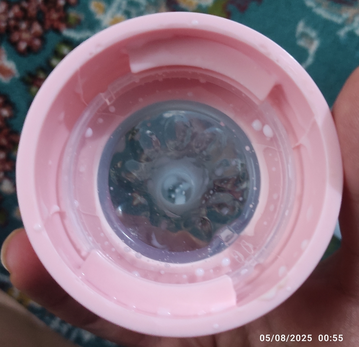 نحوه بستن سر شیشه شیر برث می