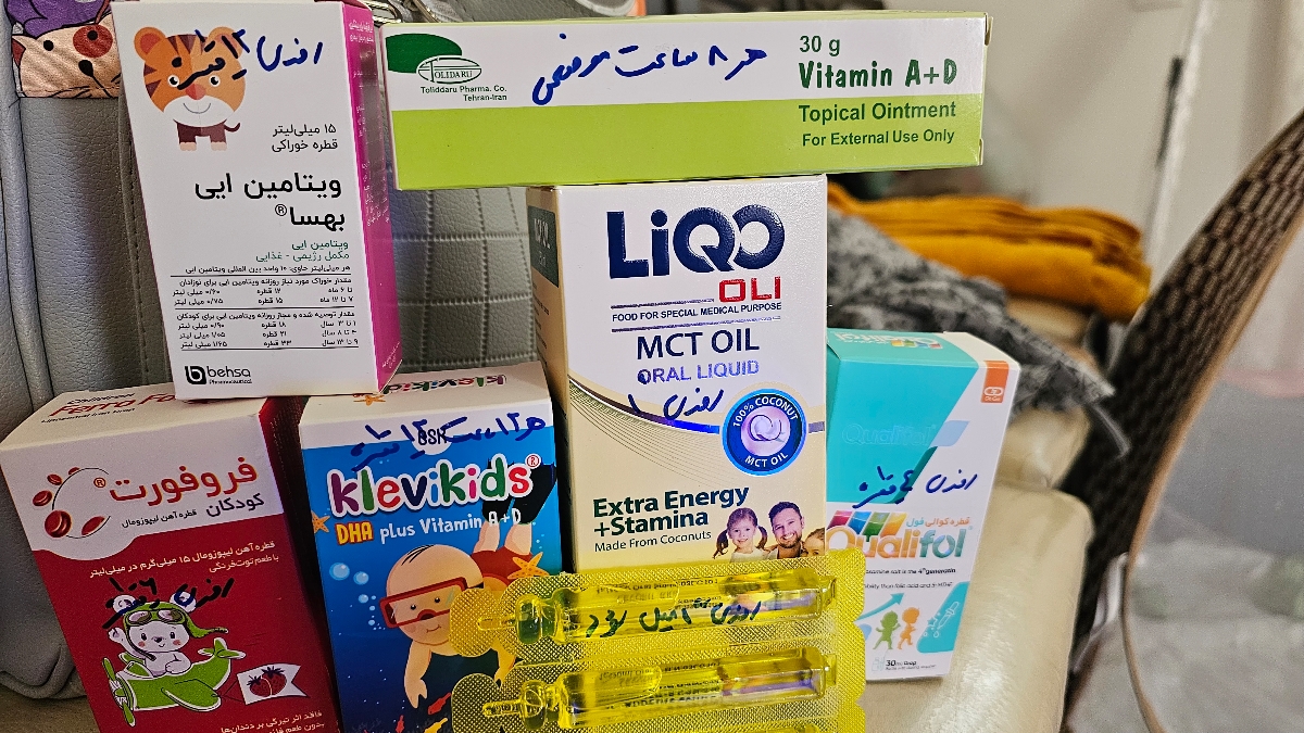 ویتامین های نوزاد نارس