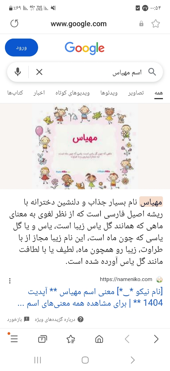 لطفا کمک کنید برای انتخاب اسم