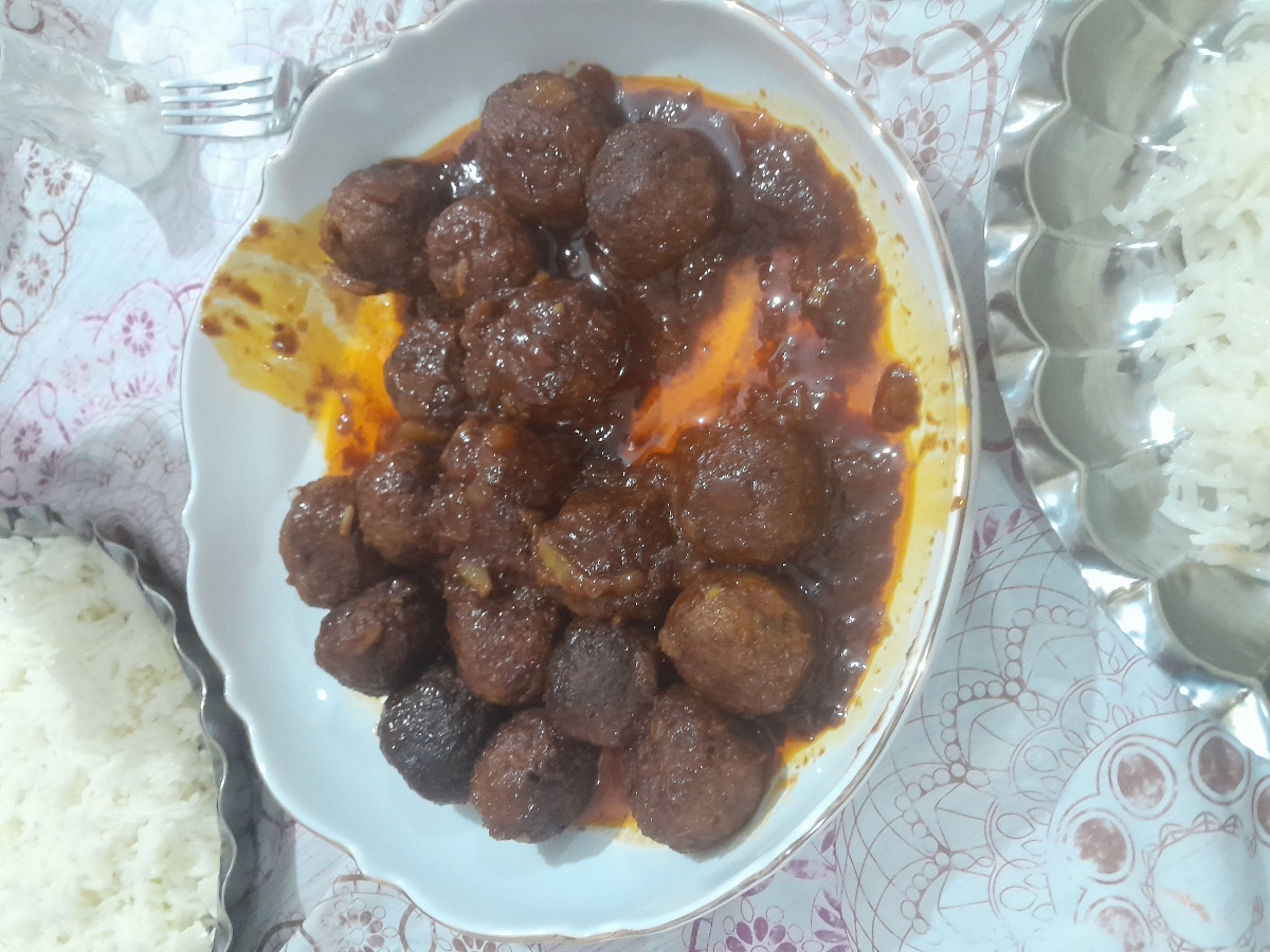 کوفته مرغ کوفته مرغ