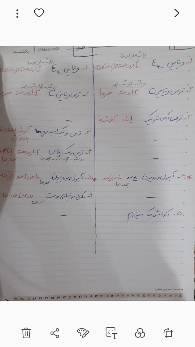 خانم‌دکتر اینا داروهایی بودن ک خوردیم تا الان
بنا ب اخر ماه ک اقدام هست تا کی باید مصرف بشن؟
موتیلیتی بوست رو گفتین دیگه نخوره شوهرم بقیه چی؟