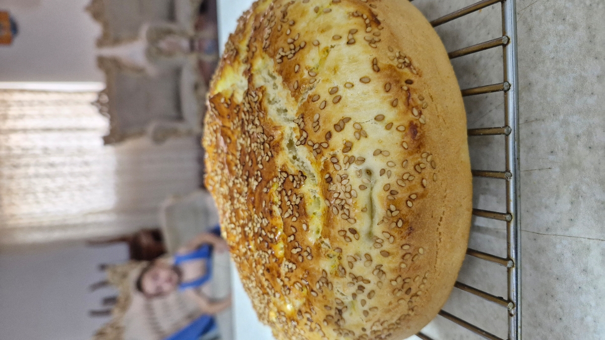 بفرمایید نون داااغ داااغ نون نداشتم اقامم پاشو هاپو گاز گرفت حال نداشتم اماده شم برم نون وایی ایا دارن نون یا نه ترجیه دادم سریع بپزم