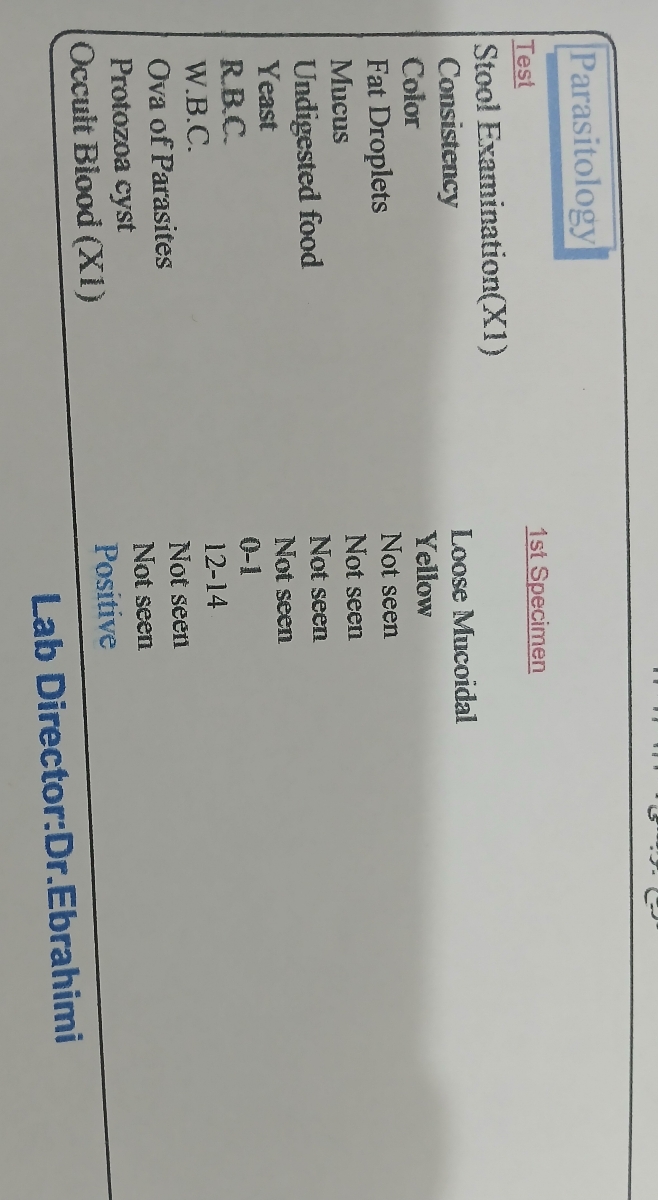 جواب آزمایش جواب آزمایش