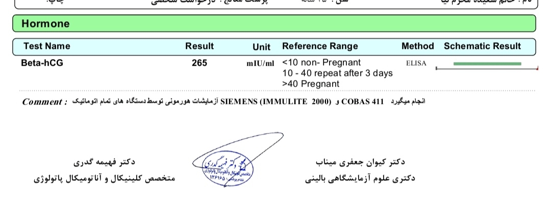 جواب آزمایش من میشه لطفا بگین منفی یا مثبت جواب آزمایش من میشه لطفا بگین منفی یا مثبت
