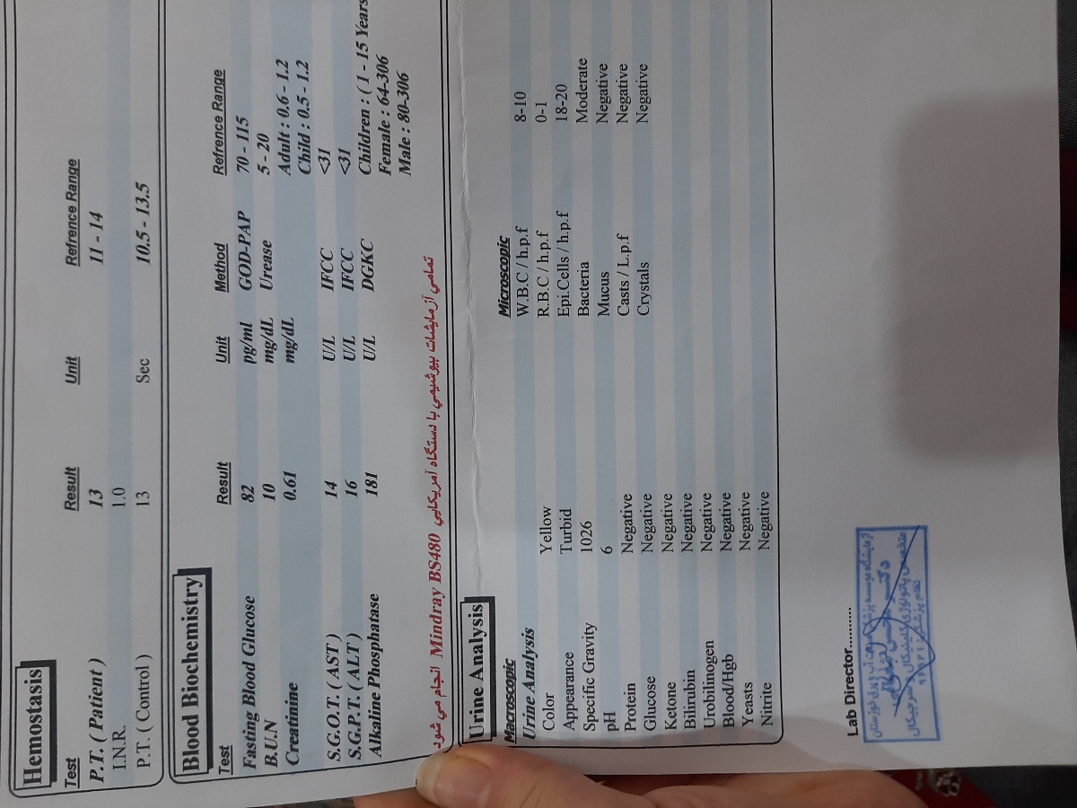 تکرار آزمایش ادرار ۲۴ ساعته تکرار آزمایش ادرار ۲۴ ساعته