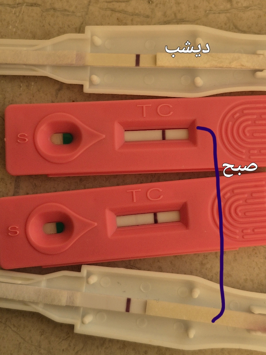 بی بی چک مثبت و لکه بینی