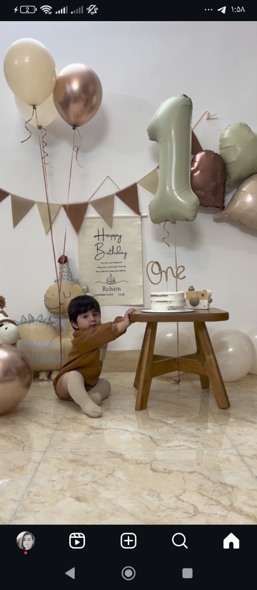 بادکنک ارایی خونگی واسه تولد