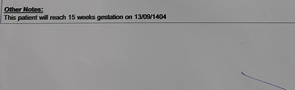 اینم بند اخر سونو که میگن توصیه کردن به آزمایش مجدد در ۱۵ هفتگی اینم بند اخر سونو که میگن توصیه کردن به آزمایش مجدد در ۱۵ هفتگی