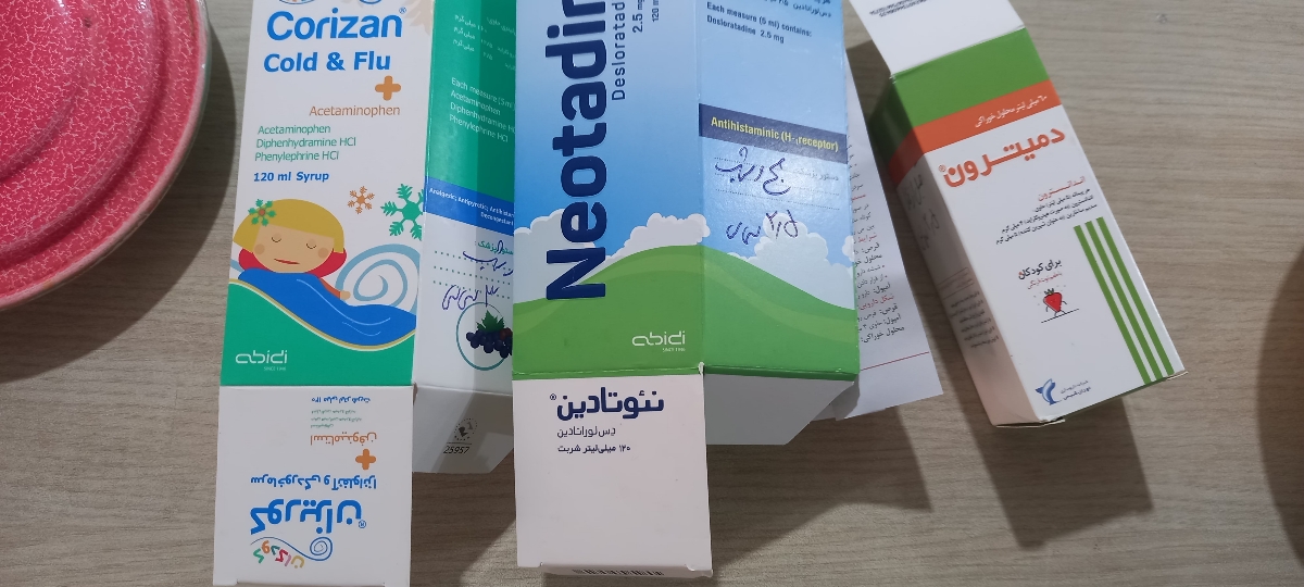 استفراغ ویروسی کودک ۱۹ماهه