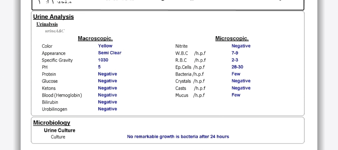 سلام دکتر جان جواب ازمایش رو میشه تفسیر کنید