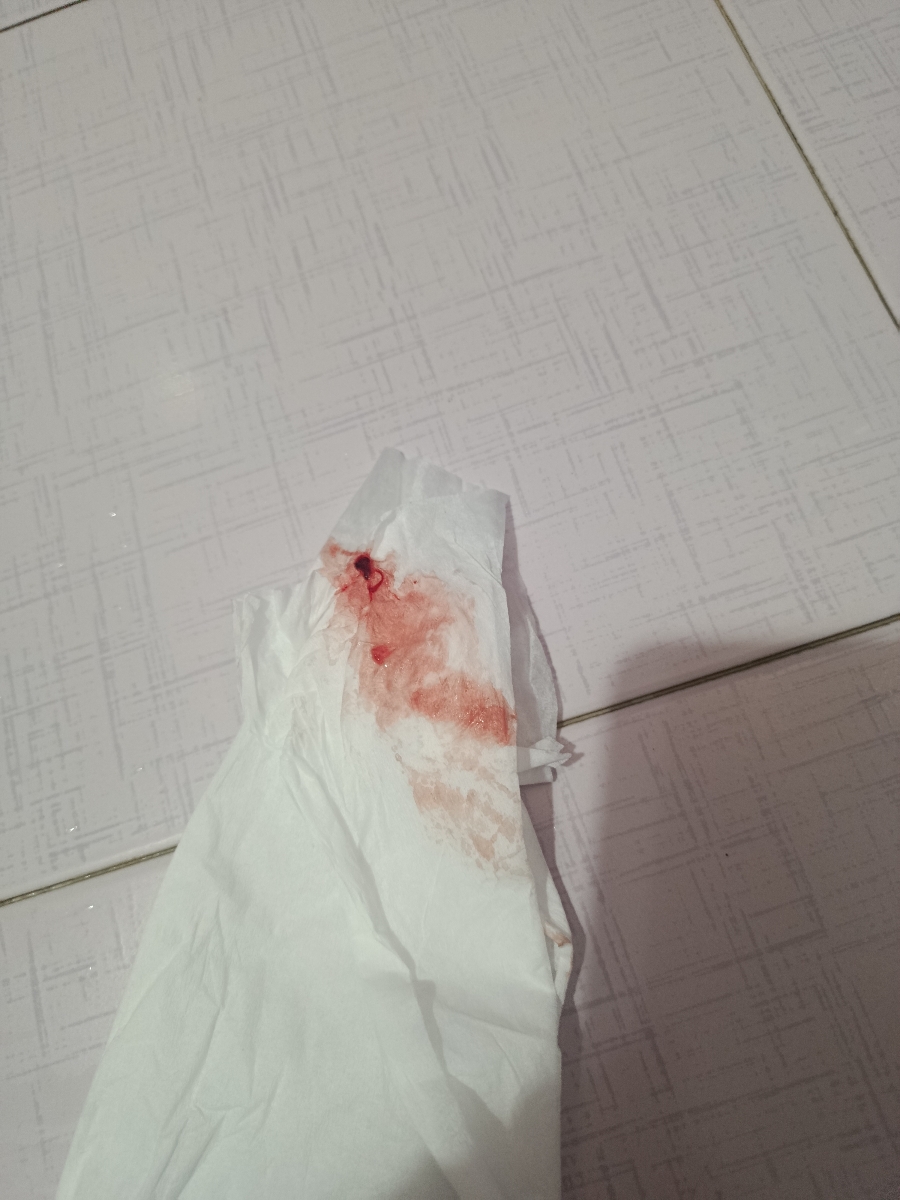 الان رفتم دستشویی اینطوری شده 😭