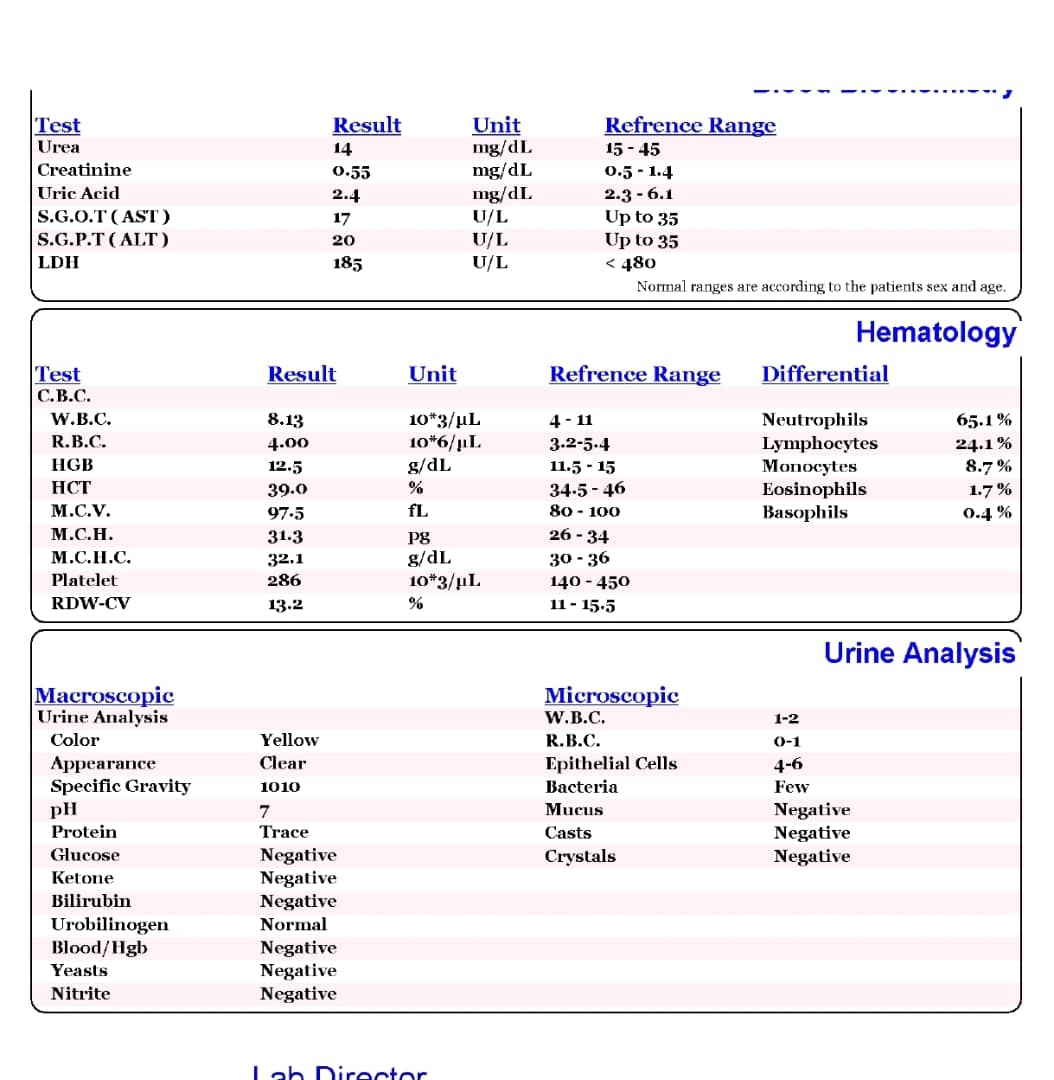 ازمایش دفع پروتئین هفته ۲۳
