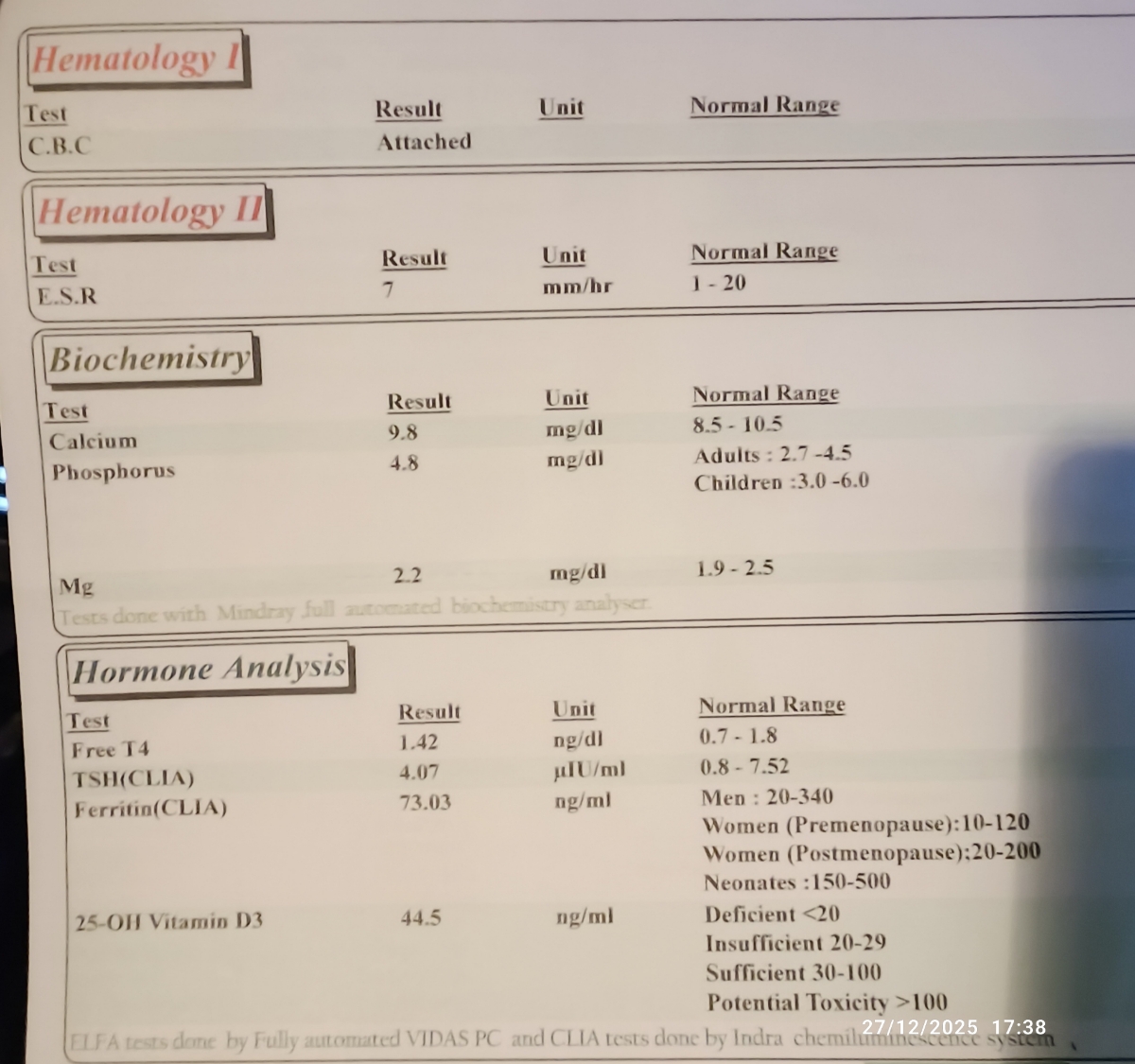 سیاه شدن کودک۱۸ ماهه +آزمایش چکاپ