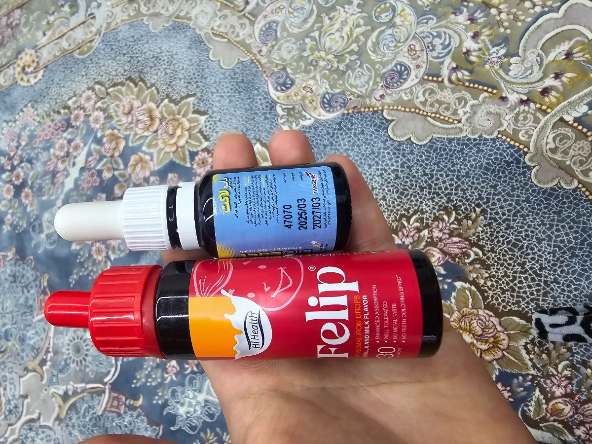 قطره های یخچالی بایو لاکت و آهن