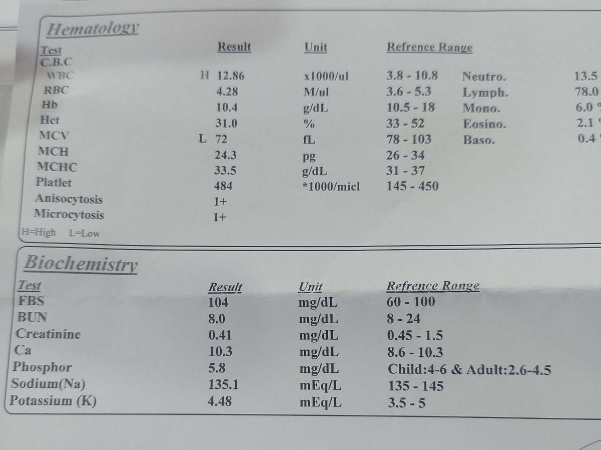تفسیر ازمایش بچه هام تفسیر ازمایش بچه هام