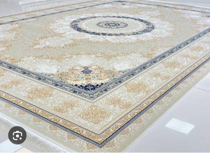 نمونه فرش کرم