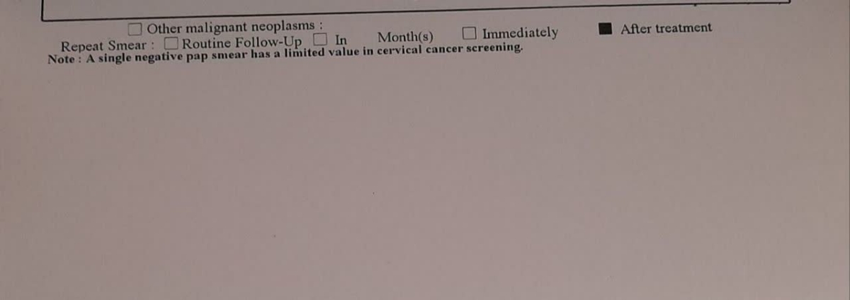تفسیر تست پاپ اسمیر